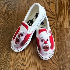 Vans Penny Wise unisex size  slip on shoe 8.5 ladies / 7.0 men